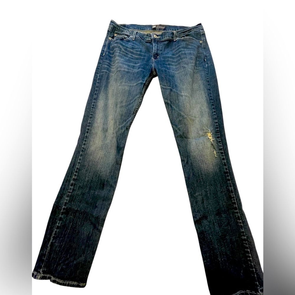 Women’s Levi’s 524 Too Super Low Casual Jeans, regular length-30”, size 17M